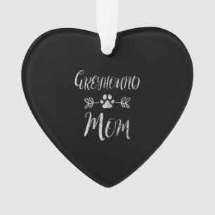 Ornamento Mulheres Greyhound Mãe Camisa Filha Italiana Grey
