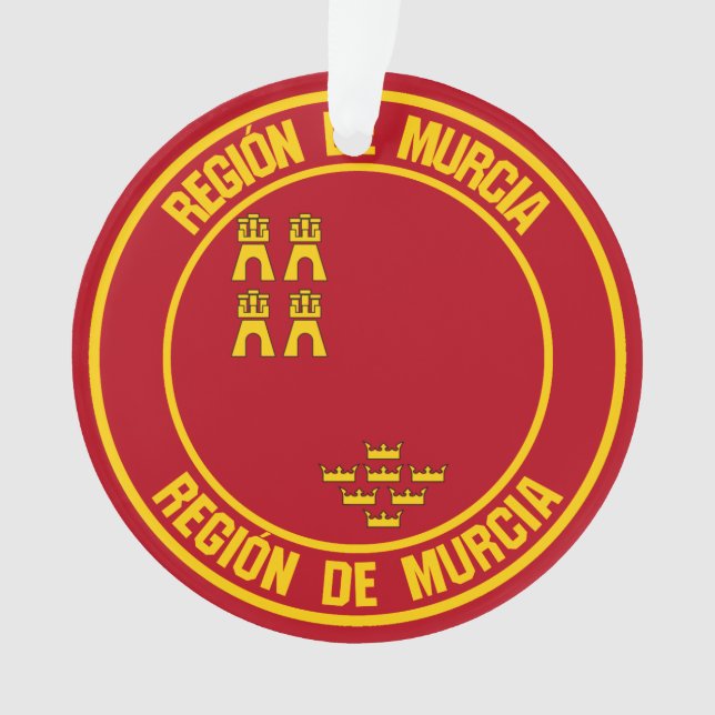 Ornamento Murcia Round Emblem (Frente)