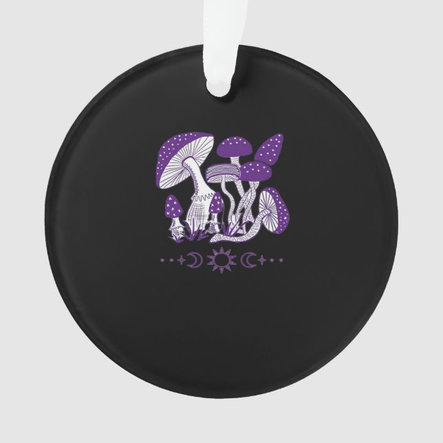 Ornamento Mushroom Whimsigoth Vibes (Frente)