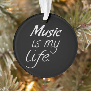 Ornamento Música é Minha VIDA