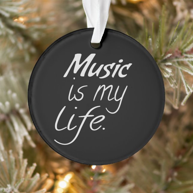 Ornamento Música é Minha VIDA (Árvore)