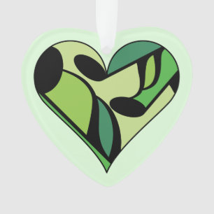 Ornamento Música Notas Coração