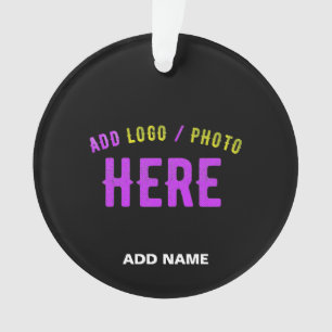 ORNAMENTO NA MODA MODERNO PERSONALIZÁVEL NEGRO VERIFICADO CO