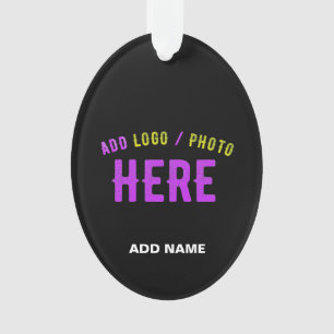 ORNAMENTO NA MODA MODERNO PERSONALIZÁVEL NEGRO VERIFICADO CO