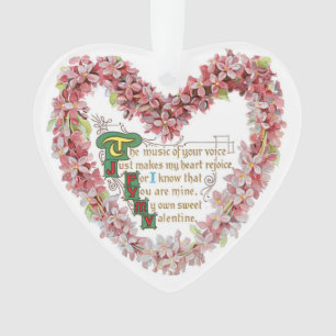 Ornamento Namorados antigo