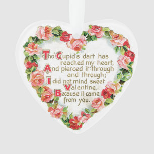 Ornamento Namorados antigo