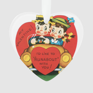 Ornamento Namorados antigo