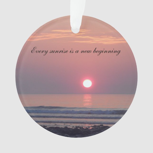 Ornamento Nascer do sol (Frente)