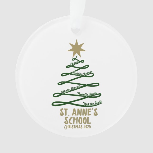 Ornamento Natal 2025 (Frente)