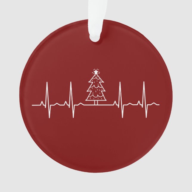 Ornamento Natal - Batida de Árvore de Natal (Frente)