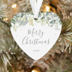 Ornamento Natal Com Forma Personalizada De Snowberry Não Fot