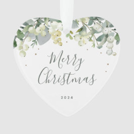 Ornamento Natal Com Forma Personalizada De Snowberry Não Fot