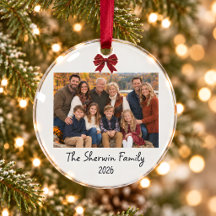 Natal com Foto de Família Personalizada