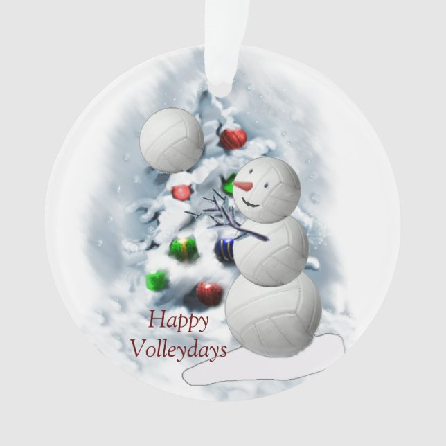 Ornamento Natal do boneco de neve (Frente)