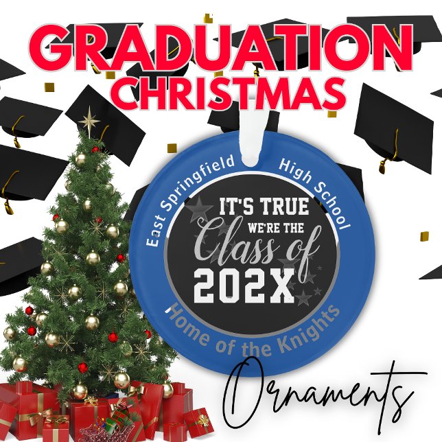 Ornamento Natal do Mais velho Segundo grau Azul (Criador carregado)