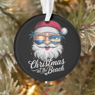 Ornamento Natal na Praia Férias de Verão Havaianas