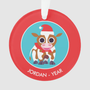 Ornamento Natal Reba a vaca