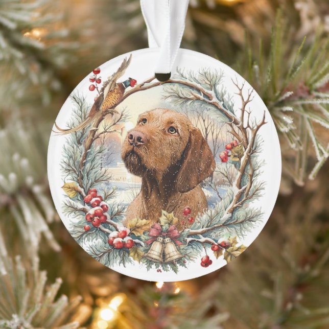 Ornamento Natal Vizsla  (Árvore)