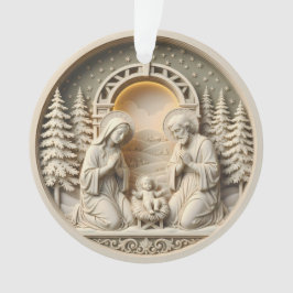 Ornamento Nativity Christmas Ornament – Holy Family 2