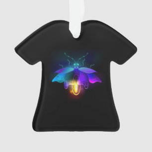 Ornamento Neon Firefly a preto