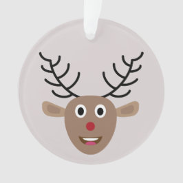 Ornamento Névoa-Cinza-rosa-releitura Natal Festivo