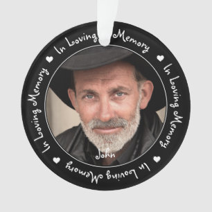 Ornamento No Loving Memory Black Family Photo Keepape