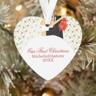 Ornamento Noiva e Natal Personalizado