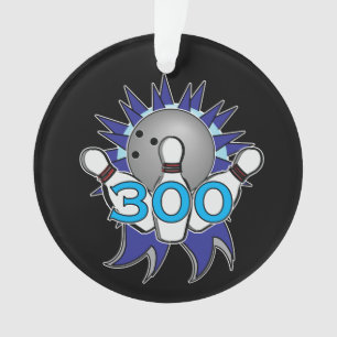 Ornamento Nome de rolamento e equipe de 300 contagens