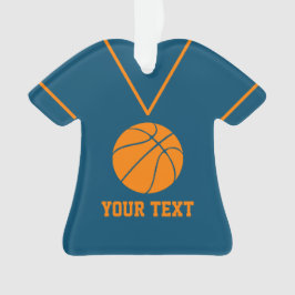 Ornamento Nome personalizado de Jersey de basquetebol person