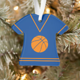 Ornamento Nome personalizado de Jersey de basquetebol person
