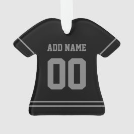Ornamento Nome personalizado de Jersey de basquetebol person