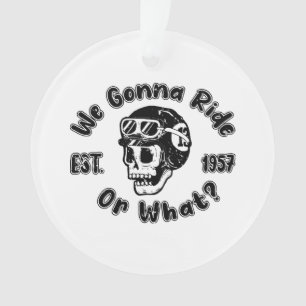 Ornamento Nós vamos andar ou o quê