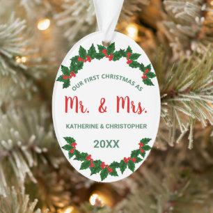 Ornamento Nosso Natal de 1rua Mistletoe Berry Holiday