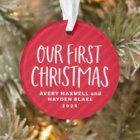 Nossos primeiros bebês gêmeos de Natal tiraram fot