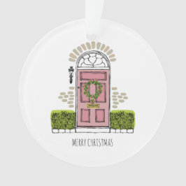 Ornamento Nova Arte Doméstica Nome de Natal Merry Endereço