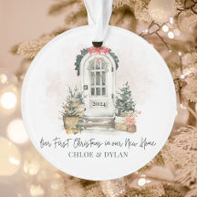 Novo acrílico de Natal Personalizado para o Primei