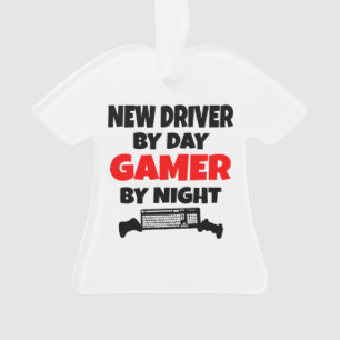 Ornamento Novo driver por jogador de dia pela noite