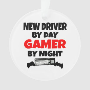 Ornamento Novo driver por jogador de dia pela noite