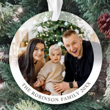 Novo Estilo Moderno Duplo Lado Duas Fotografias Pe