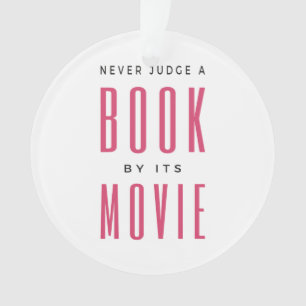 Ornamento Nunca julgue um livro por ele É um filme