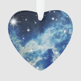 Ornamento Nuvens de noite estrelado