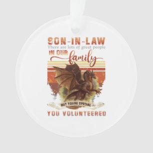 Ornamento O Dragão Filho Na Lei Há Muitas Pessoas Excelentes