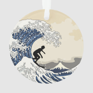 Ornamento O Excelente Surfer de Kanagawa