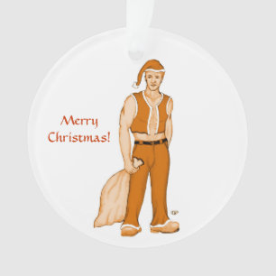 Ornamento O novo Pai Natal - Feliz Natal!