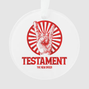 Ornamento O Novo Testamento da Ordem