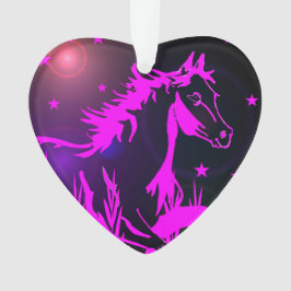 Ornamento O pequeno pônei doce, cores do arco-íris