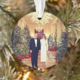 Ornamento O Presidente dos EUA, White House Natal