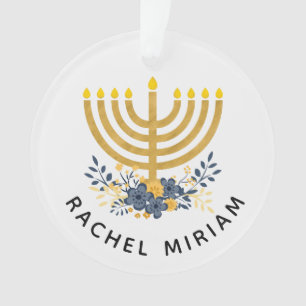 Ornamento O primeiro Hanukkah do bebê   Guarda-chuvas Datas 