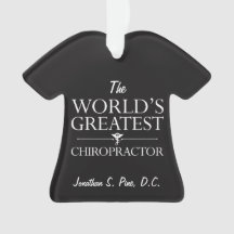 O t-shirt personalizado o grande Chiropractor do