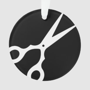 Ornamento O vetor simples Scissors (escolha sua própria cor)